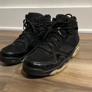 Jordan Flight Club 91 BG 'Black Metallic Gold'